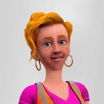 Way Cool World character: officer-sally