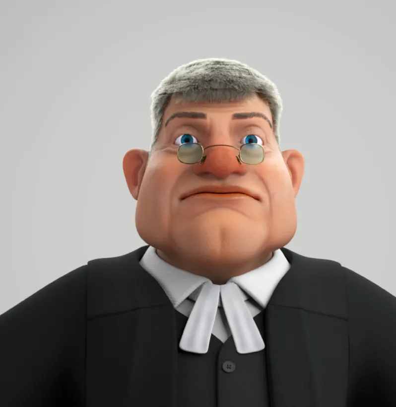 Way Cool World character: judge-smoot