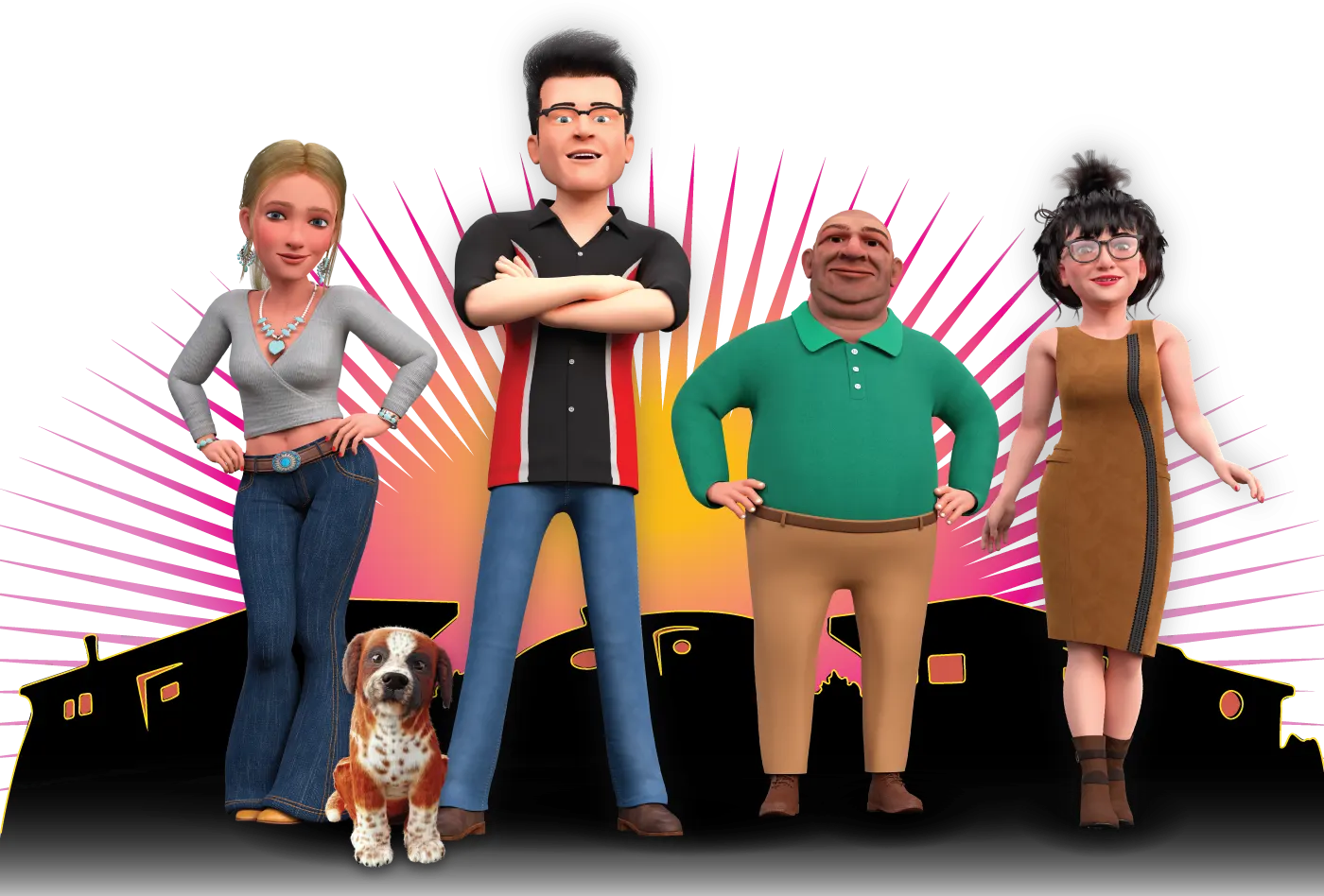 Way Cool World, Meet the Crew