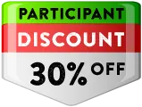 Contest participant discount badge